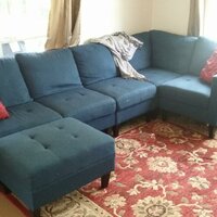 Longwood 84 modular online sectional with ottoman